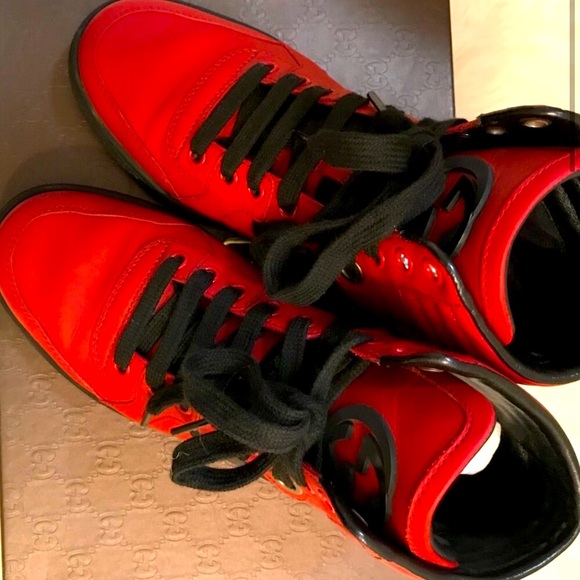 Gucci High Top Sneakers - Picture 4 of 5